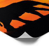 Afrikaanse olifant poster (Hoek)