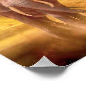 Afrikaanse olifant poster (Hoek)