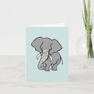 Afrikaanse olifant - Safari dier - Aqua Kaart