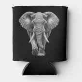 Afrikaanse olifant Safari en dierentuin avontuur Blikjeskoeler (Voorkant)