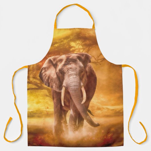 Afrikaanse olifant schort (Voorkant)