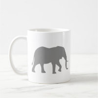 Afrikaanse olifant silhouetten | wild dier