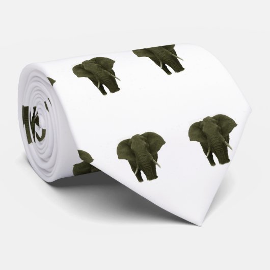 Afrikaanse olifant stropdas (Opgerold)