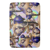 Afrikaanse olifant surrealistisch portret badmat (Voorkant Verticaal)