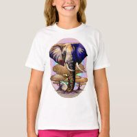 Afrikaanse olifant surrealistisch portret