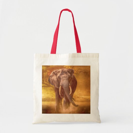 Afrikaanse olifant tote bag (Voorkant)