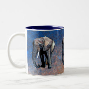 Afrikaanse olifant Wildlife-supporter Drink Mok