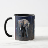 Afrikaanse olifant Wildlife-supporter Drink Mok (Links)