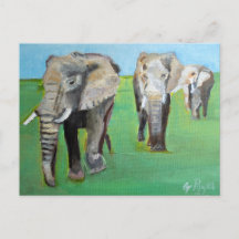 Afrikaanse Olifanten Schilderkunst