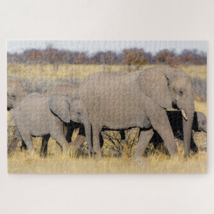 afrikaanse olifantenpuzzel legpuzzel