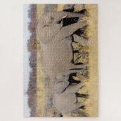 afrikaanse olifantenpuzzel legpuzzel (Verticaal)