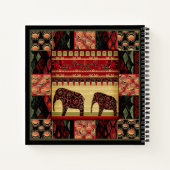 Afrikaanse patchwork notitieboek (Achterkant)