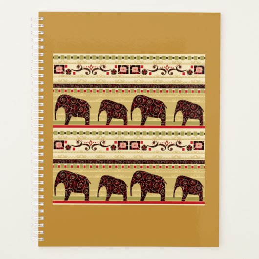 Afrikaanse patchwork planner (Voorkant)
