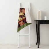 Afrikaanse patchwork sherpa deken (In situ)