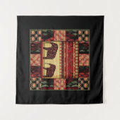 Afrikaanse patchwork wandkleed (Voorkant (horizontaal))