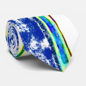 Afrikaanse patronen moderne afdrukken stropdas (Opgerold)