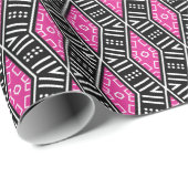 Afrikaanse patroonmix cadeaupapier (Rol Hoek)