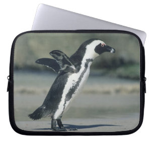 Afrikaanse pinguïn laptop sleeve