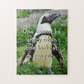 Afrikaanse pinguïn legpuzzel (Verticaal)