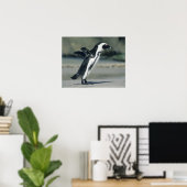 Afrikaanse pinguïn poster (Thuiskantoor)