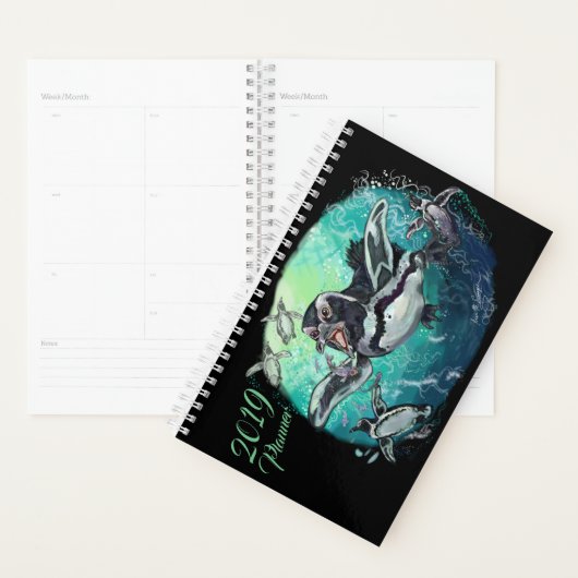 Afrikaanse pinguïnvisserij planner (Display)