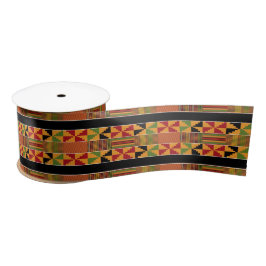 Afrikaanse Pinwheels Kente 3-inch breed K70-lint Lint
