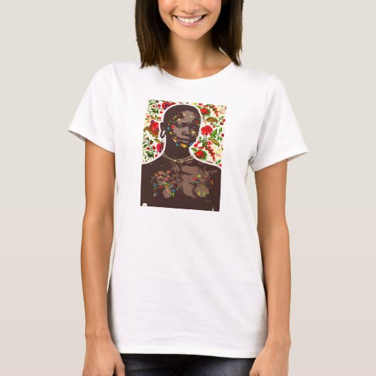 Afrikaanse Pop Art T-shirt (Voorkant)