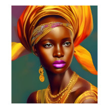 Afrikaanse prinses 5 gouden juwelen