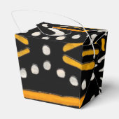 Afrikaanse print  bedankdoosjes (Achterkant)