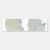 Afrikaanse Print Hakuna Matata Design Bumpersticker (Voorkant)