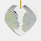 Afrikaanse Print Hakuna Matata Design Keramisch Ornament (Voorkant)