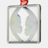 Afrikaanse Print Hakuna Matata Design Metalen Ornament (Links)