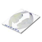 Afrikaanse Print Hakuna Matata Design Notitieblok (Gedraaid)