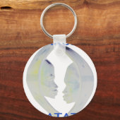 Afrikaanse Print Hakuna Matata Design Sleutelhanger (Voorkant)