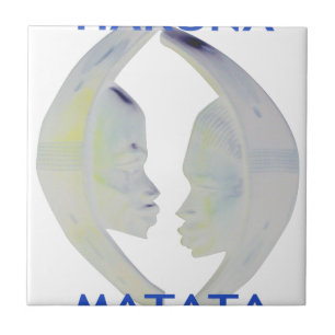 Afrikaanse Print Hakuna Matata Design Tegeltje