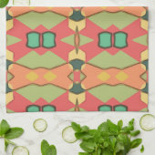 Afrikaanse print keukenhanddoek (Gevouwen)