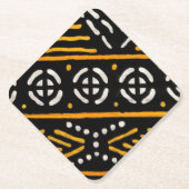 Afrikaanse print papieren onderzetters (Voorkant)