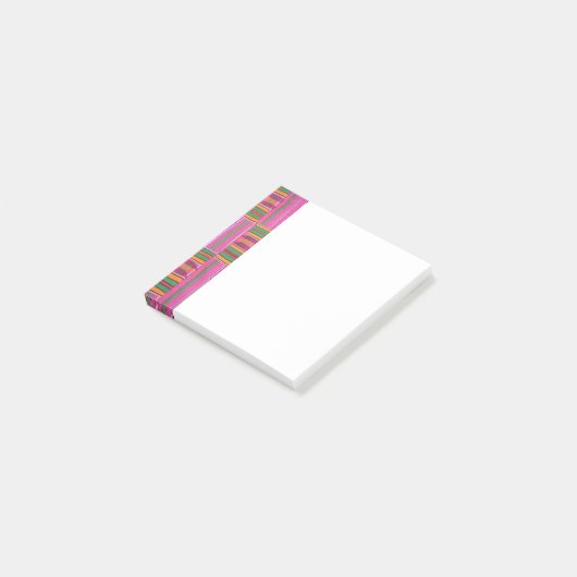 Afrikaanse print post-it® notes (Schuin)