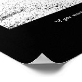 Afrikaanse Proverb Poster (Hoek)