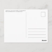 Afrikaanse pygmkoningvis briefkaart (Achterkant)