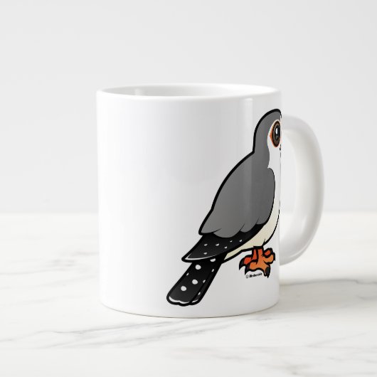 Afrikaanse Pygmy Falcon Jumbo Mok (Voorkant rechts)