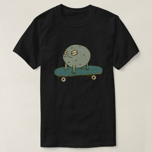 Afrikaanse regenkikkerskateboarden t-shirt (Design voorkant)