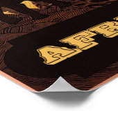 Afrikaanse reisposter poster (Hoek)