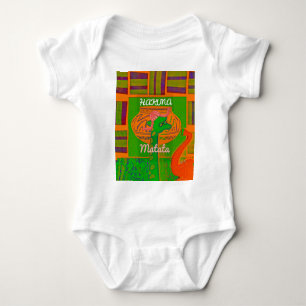 Afrikaanse rode Golden Green Rasta-Giraffe Romper