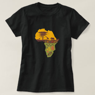 Afrikaanse Safari Dames T-Shirt