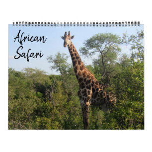 Afrikaanse safari groot 2026 kalender