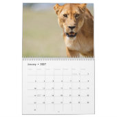 Afrikaanse safari kalender (Jan 2027)