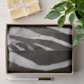 Afrikaanse Safari Painted Zebra Stripes Tissuepapier (Geschenk)