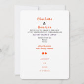Afrikaanse Safari Wedding Destination Invitation Kaart (Voorkant)
