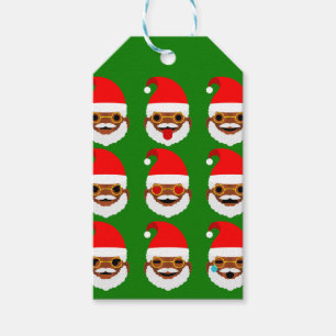afrikaanse santa emoji emoticons cadeaulabel